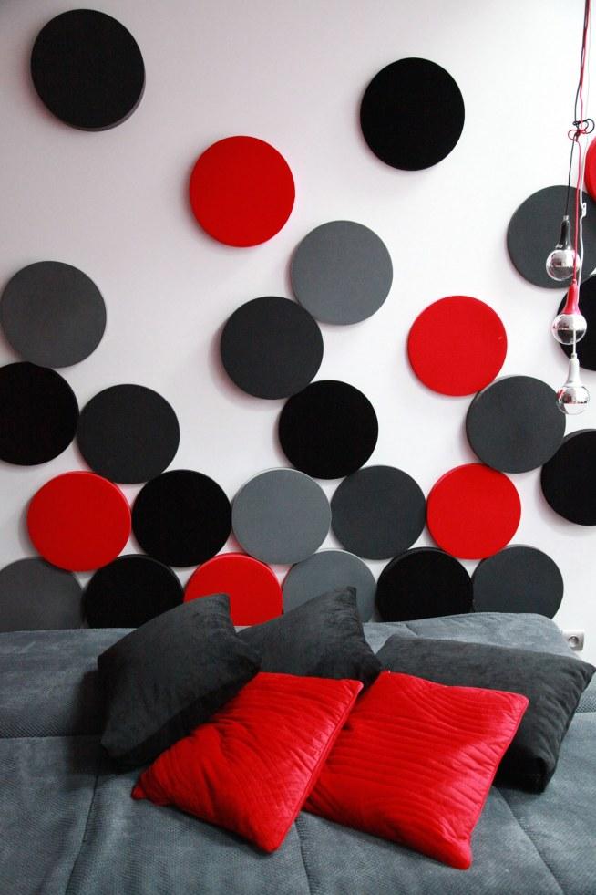 Panel ścienny 3D Fluffo - Dots