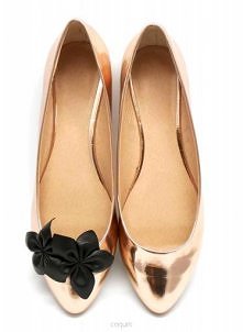 Klipsy do butów - Czarna Dalia- Coquet