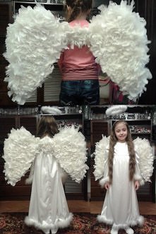 skrzydła anioła robiłam je ...