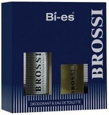 Bi-es Brossi Blue Komplet Woda toaletowa   Deo spray