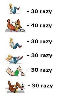 jedna serja ćwiczeń, próbujcie dziewczyny!