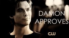 Damon approves gif