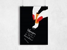 Almodovar - B2 - plakat filmowy - Kobiety na...