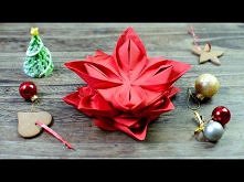Sposób na składanie serwetki w gwiazdę