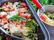 zapiekanka z makaronem i warzywami