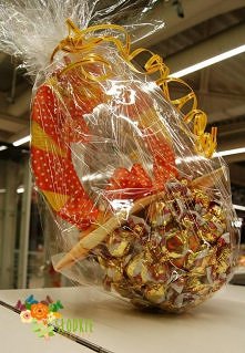 smoczek z cukierków mniam