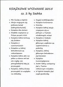 książkowe wyzwanie 2