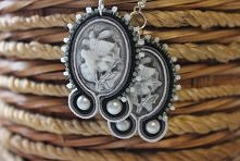 Kolczyki z kameą. Więcej: h...