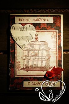 Muzyczne walentynki #asiscrapki #valentinecards