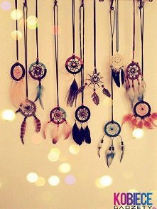 śliczne łapacze snów