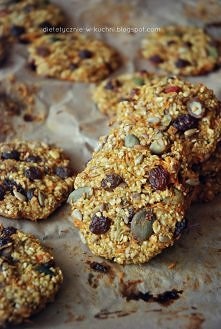 Ciasteczka owsiane z marchewką