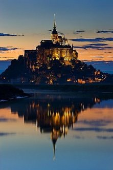 Mont Saint Michel, Francja.