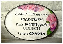 Tabliczka z sentencją