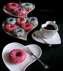 Kolorowe Donaty w Kropeczki - przepis
