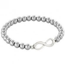 Propozycja bransoletki ze znakiem nieskończoności.
Po więcej zapraszam na bloga: (suoegrog.blogspot.com) i facebooka: (Biżuteria-Magdalena Dudek)