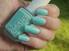 Śliczny miętowy lakier do p...