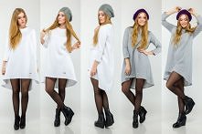 sukienki asymetryczne, dresowe, oversize - ArkanyMody