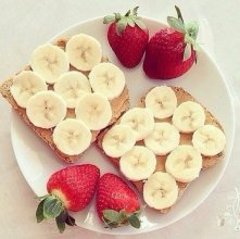 Kanapki na tostach z masłem...