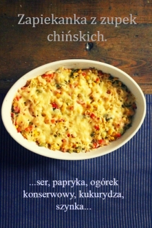 Zapiekanka z zupek chińskic...