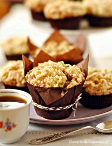 Z jabłkami i krówką