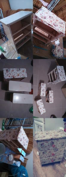 Odnowa szafki krok po kroku  :)