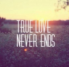 True love never ends