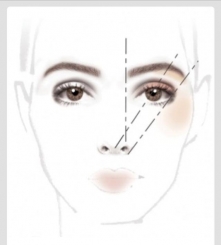 Przykładamy pędzelek lub ołówek do płatka nosa, tak żeby przechodził przez wewnętrzny kącik oka i w ten sposób znajdujemy punkt początkowy brwi idealnej. Emotikon smile
Najwyższ...