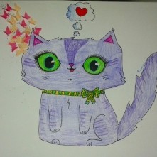 Mój nowy rysunek =^.^=