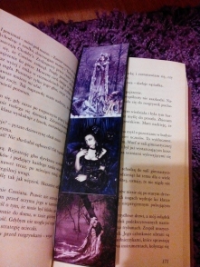 Moja zakładka do książek ze zdjęciami Victorii Francess :)