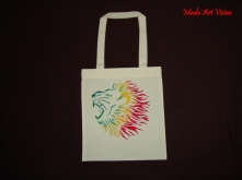 Torba ręcznie malowana