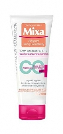 Krem CC dla skóry wrażliwej ? "3x TAK - przechodzisz dalej !!" Uważam, że mając cerę wrażliwą jest to najlepsze wyjście z "zaczerwienionej" sytuacji :D Stoso...