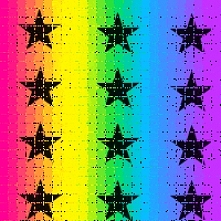Kolorowe gwiazdki.
