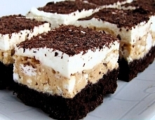 Ciasto ALPEJSKIE MLECZKO! ciasto biszkoptowe: 3 jajka 2 czubate łyżki mąki 2 czubate łyżki mąki ziemniaczanej 1/3 szklanki cukru 1,5 łyżeczki proszku do pieczenia 2 łyżki kakao ...