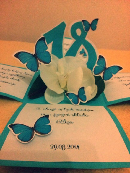 18th birthday exploding box