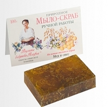 Receptury Babuszki Agafii - Naturalne Mydło-Scrub-Miód I Owies