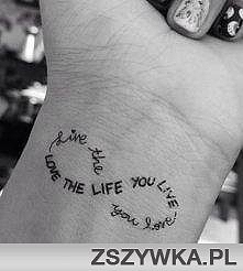 LOVE THE LIFE YOU :)