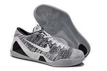 Nike Air Zoom Kobe Bryant 9 Elite Low Training Shoes in Color Black White Grey "Beethoven" Colorway