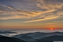 Świt na Połoninie Wetlińskiej
