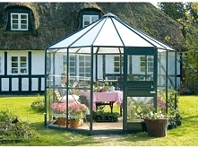 Dzięki serii DIAMOND zyskacie nie tylko szklarnie, lecz pawilon ogrodowy, w którym będziecie mogli z przyjemnością siedzieć od wczesnej wiosny aż do późnej jesieni. Dach składa ...