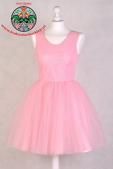 tiulowa pastelowa sukienka zapraszamy!!!