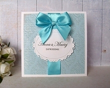 zaproszenie turkusowe
pracownia jaśminowa/facebook