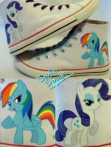 Ręcznie malowane trampki od Spyke Design. Fanpage facebookowy po kliknięciu na zdjęcie zapraszamy.