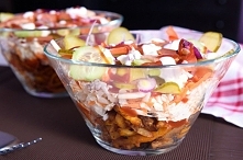 Domowy kebab na frytkach