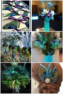 motyw pawiego pióra