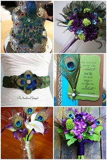 motyw pawiego pióra