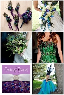 motyw pawiego pióra