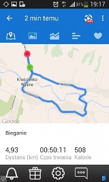 aplikacja Runtastic,polecam...