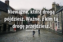 ważne z kim!