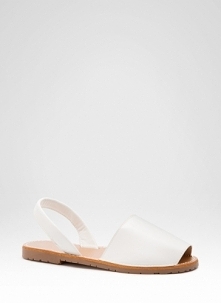 DeeZee - Sandały Białe Anabelle White Sandals