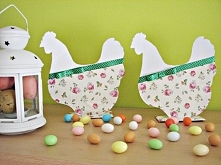 Tekturowe kury - tutorial n...